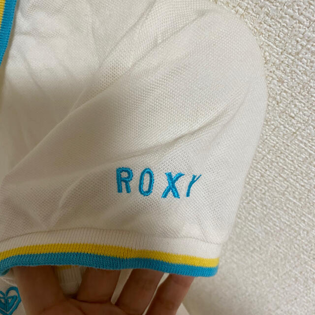 Roxy(ロキシー)のロキシー　Roxy ポロシャツ　オフホワイト レディースのトップス(ポロシャツ)の商品写真