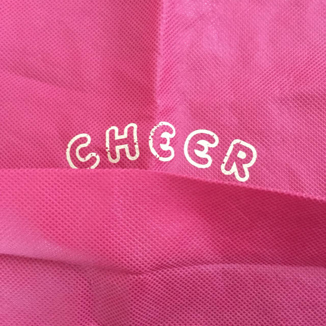 CHEER(チアー)のCHEER ピンク ショップ袋 レディースのバッグ(ショップ袋)の商品写真