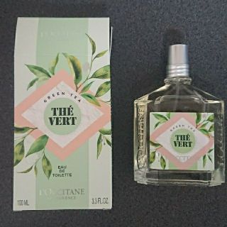 ロクシタン(L'OCCITANE)の【新品】L'OCCITANEグリーンティ　オーデトワレ【数量限定】(ユニセックス)