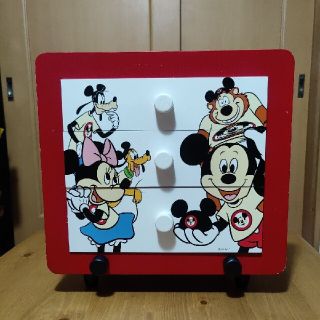 ディズニー(Disney)のセールレア早い者勝ちDisney　ディズニーミッキーカワイイ家具　引き出し収納(リビング収納)