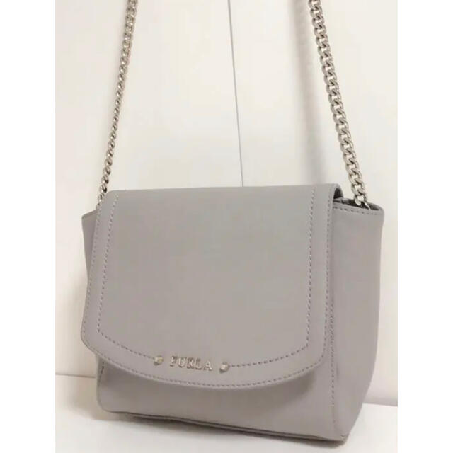 FURLA フルラ ショルダーバッグ ニューデイジー レザー ブラック美品