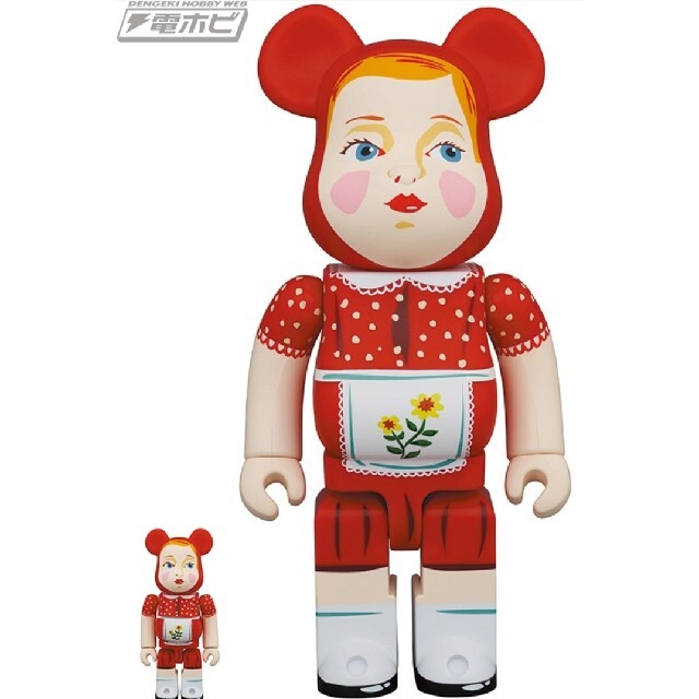 MEDICOM TOY(メディコムトイ)のBE@RBRICK Nathalie Lete  100% & 400% ハンドメイドのおもちゃ(フィギュア)の商品写真