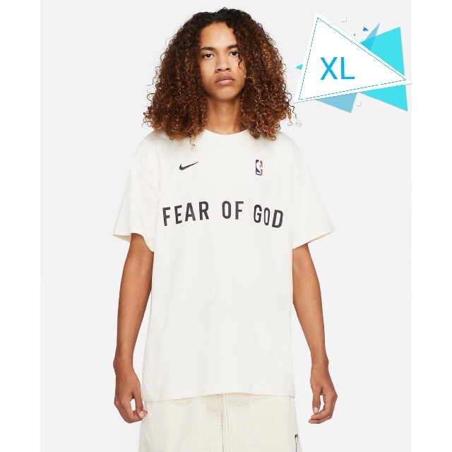 NIKE Fear of god TOP PALE IVORY Tシャツ XL