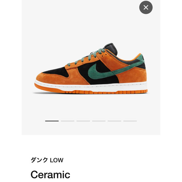 NIKE DUNK LOW CERAMIC 28.0cm US10 ダンク SB