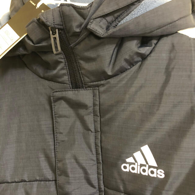 adidas(アディダス)のadidas アディダス ジュニア キッズ ベンチコート 新品 キッズ/ベビー/マタニティのキッズ服男の子用(90cm~)(コート)の商品写真