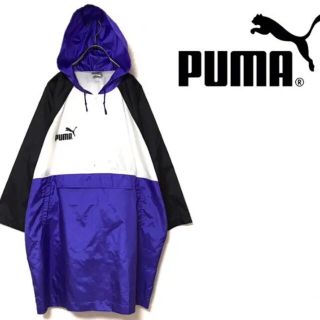 プーマ(PUMA)の美品　PUMA マルチカラーvintage 前ポケット ナイロンジャケット(ナイロンジャケット)