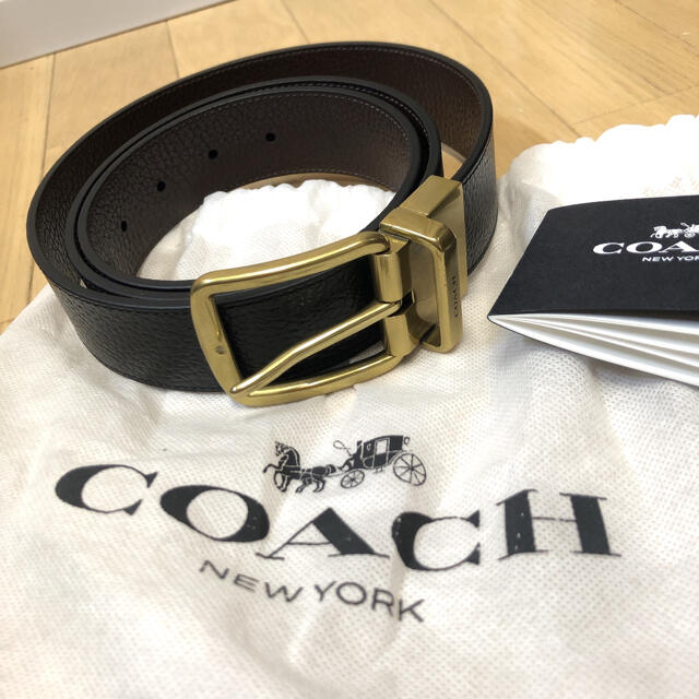 新品未使用　coach ベルト　リバーシブル