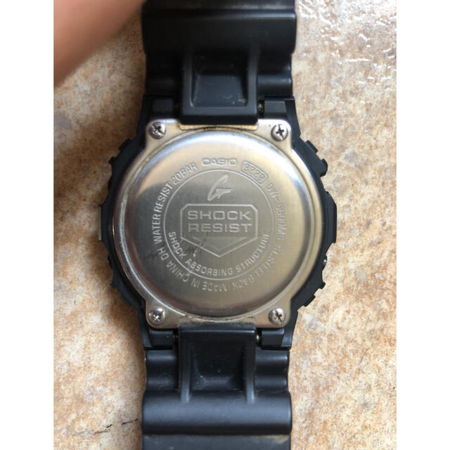 G-SHOCK(ジーショック)の緊急値下げ！G–SHOCK/DW-5600MS-1JF 生産完了品 ブラック メンズの時計(腕時計(デジタル))の商品写真