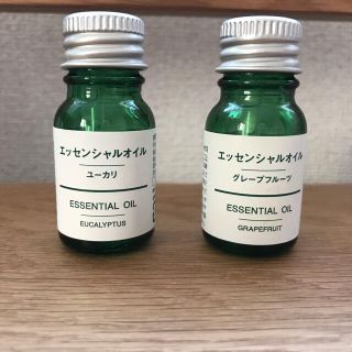 ムジルシリョウヒン(MUJI (無印良品))の無印　エッセンシャルオイル　ユーカリ　グレープフルーツ　(エッセンシャルオイル（精油）)