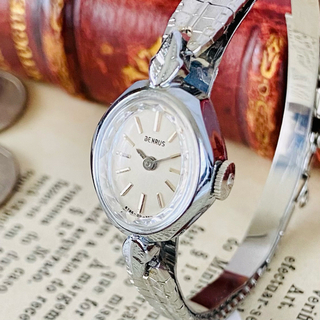 【高級時計ベンラス 】Benrus 手巻き 腕時計 レディース ビンテージ