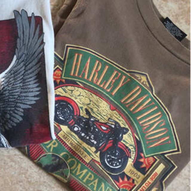 Harley Davidson(ハーレーダビッドソン)の専用！HARLEY DAVIDSON Vintage T-shirt メンズのトップス(Tシャツ/カットソー(半袖/袖なし))の商品写真