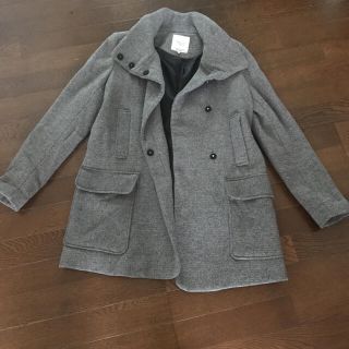 ザラ(ZARA)のザラ　グレーのハーフコート(その他)