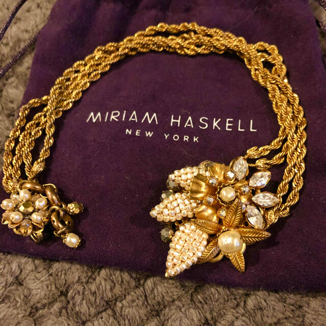 MIRIAM HASKELL ネックレス　ヴィンテージ