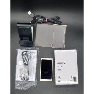 ウォークマン(WALKMAN)のSONY WALKMAN　NW-A47 64GB ペールゴールド　ハイレゾ対応(ポータブルプレーヤー)