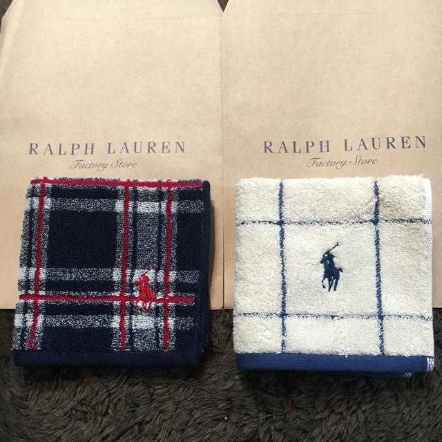 Ralph Lauren(ラルフローレン)のギフトセット♡amico様専用です◡̈* メンズのファッション小物(ハンカチ/ポケットチーフ)の商品写真