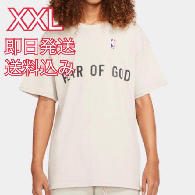 NIKE(ナイキ)のXXL NIKE FEAR OF GOD M NRG W TOP オートミール メンズのトップス(Tシャツ/カットソー(半袖/袖なし))の商品写真