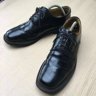 リーガル(REGAL)のREGAL リーガル 革靴 ビジネスシューズ プレーントゥ 黒 26(ドレス/ビジネス)