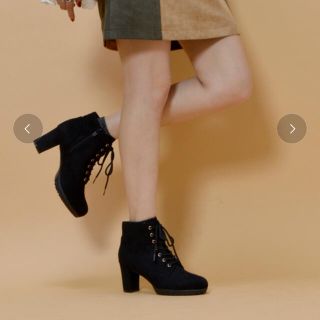 マウジー(moussy)のぷに様 専用 レースアップブーツ 【美品】24~24.5cm(ブーツ)