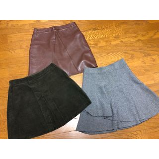 ザラ(ZARA)の値下げ中　ZARA  フレア　タイト　ミニスカート　まとめ売り　(ミニスカート)