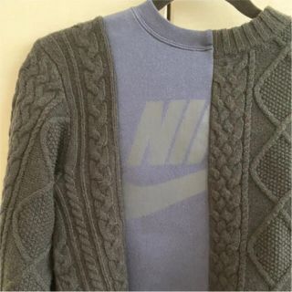 NIKELAB x sacai 別注 ケーブルバックテックフリース