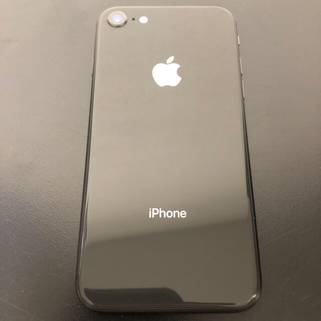 【美品】iphone8 スペースグレー　64GB SIMフリー　本体のみ