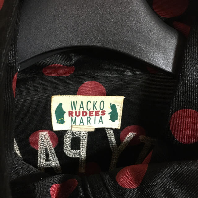 WACKO MARIA(ワコマリア)のワコマリア　ドット柄　トラックジャケット　Mサイズ メンズのジャケット/アウター(ナイロンジャケット)の商品写真