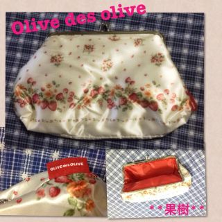 オリーブデオリーブ(OLIVEdesOLIVE)の新品Olive des oliveがま口(ポーチ)