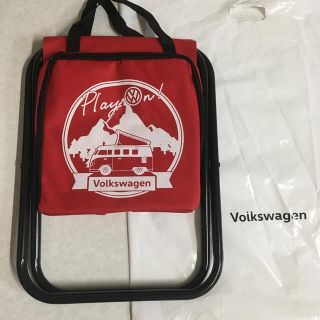 フォルクスワーゲン(Volkswagen)のフォルクスワーゲン　キャンプ　チェア　保冷バック(テーブル/チェア)