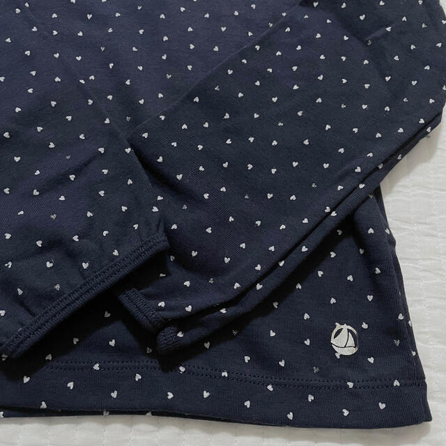 PETIT BATEAU(プチバトー)の✳︎ご専用✳︎ 新品未使用 プチバトー 衿付き カットソー 6ans キッズ/ベビー/マタニティのキッズ服女の子用(90cm~)(Tシャツ/カットソー)の商品写真