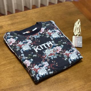 KITH Floral Crewneck Navy Multi M(スウェット)