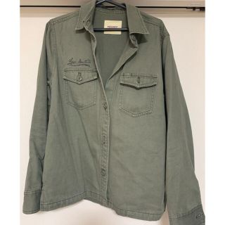 moussy ミリタリー　ジャケット　古着風　ユーズド加工(ミリタリージャケット)