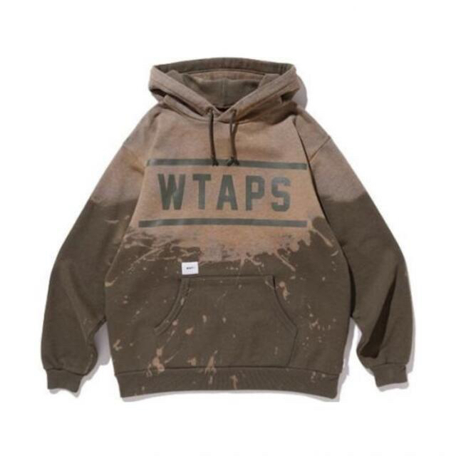 18AW★WTAPS/DESIGN HOODED TEAM/GRAY★M