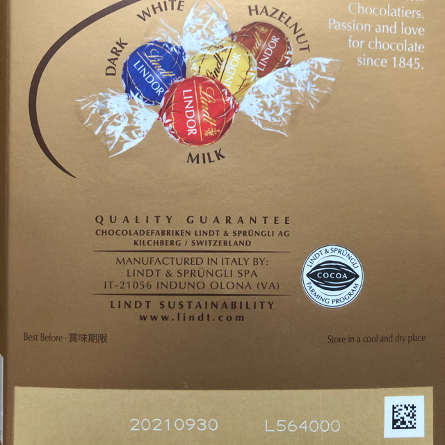 Lindt(リンツ)の🧸milimili様ご専用 食品/飲料/酒の食品(菓子/デザート)の商品写真