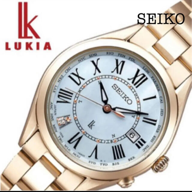 SEIKO(セイコー)の極美品☆セイコー☆ルキア☆チタン☆電波時計☆レディース レディースのファッション小物(腕時計)の商品写真