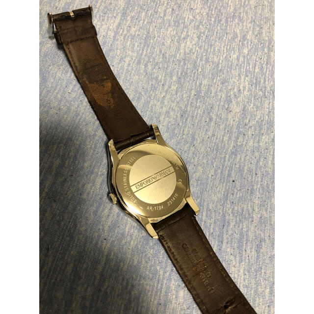 Emporio Armani(エンポリオアルマーニ)のたっちゃん775さん限定 アルマーニ EA-AR1704 メンズの時計(腕時計(アナログ))の商品写真