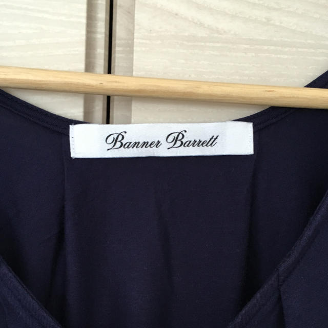 Banner Barrett(バナーバレット)のバナーバレット ネイビーカットソー レディースのトップス(カットソー(半袖/袖なし))の商品写真