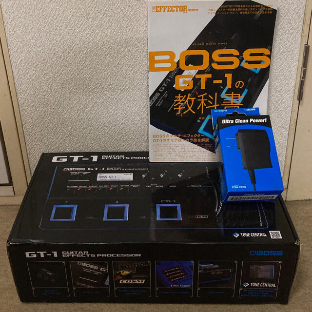 BOSS GT-1 アダプター＆教科書付き