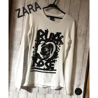 ザラ(ZARA)のZARA ロングカットソー(カットソー(長袖/七分))