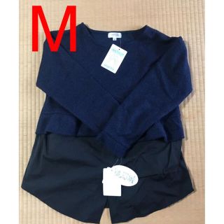 オリーブデオリーブ(OLIVEdesOLIVE)の新品　オリーブデオリーブ マタニティ トップス 授乳服　Mサイズ(マタニティトップス)