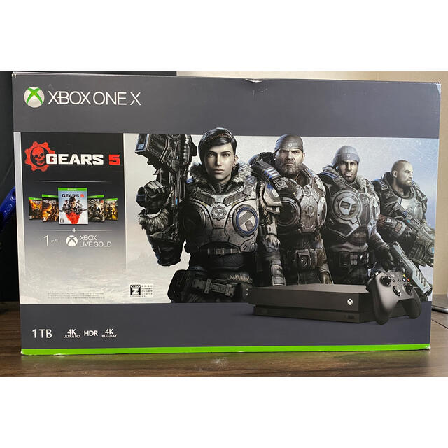 Xbox One X 1TB Gears1〜5 同梱版