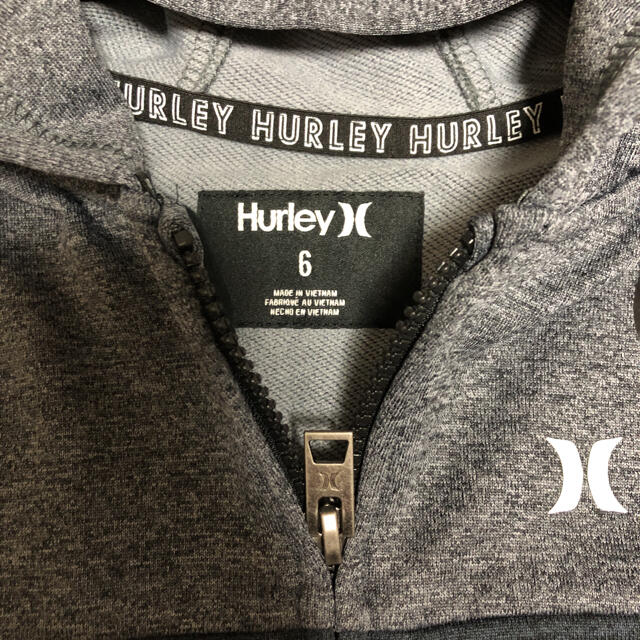 Hurley(ハーレー)のハーレージップアップパーカー/サイズ115/新品未使用 キッズ/ベビー/マタニティのキッズ服男の子用(90cm~)(ジャケット/上着)の商品写真