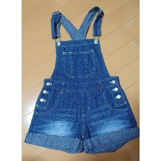 マザウェイズ(motherways)の【新品未使用】春服☆motherways サロペット 女の子130cm(ワンピース)