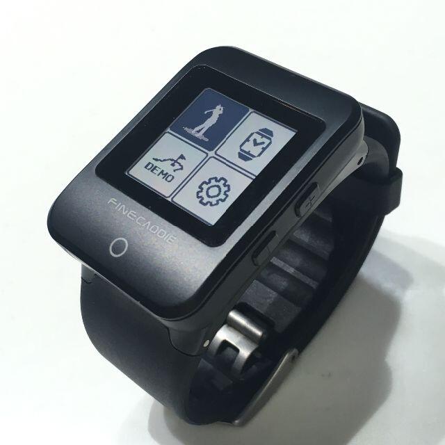 購入予約！　ファインキャディ M100α　腕時計型ゴルフナビ/GPS距離計 | フリマアプリ ラクマ