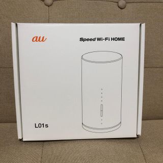 エーユー(au)のau speed Wi-Fi HOME L01s(その他)