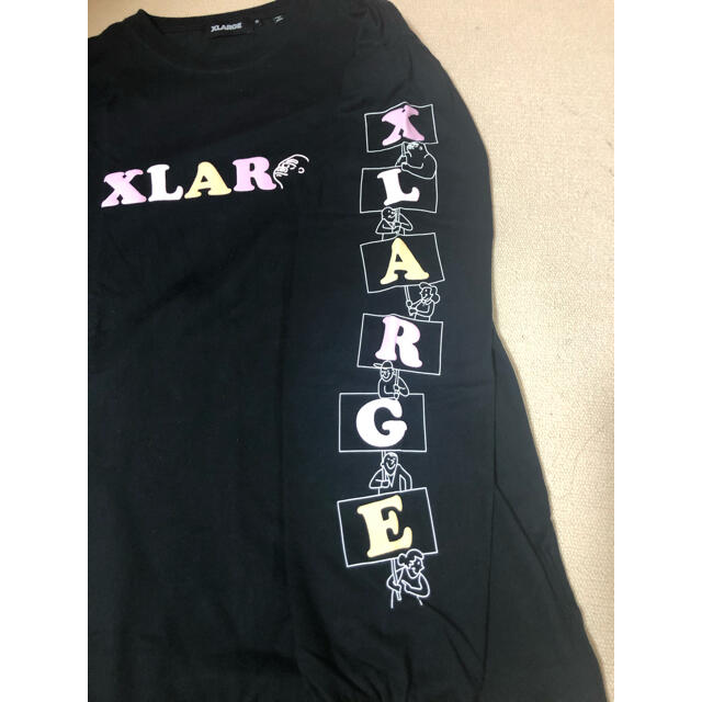 XLARGE(エクストララージ)の新品未使用エクストララージロゴロンT メンズのトップス(Tシャツ/カットソー(七分/長袖))の商品写真