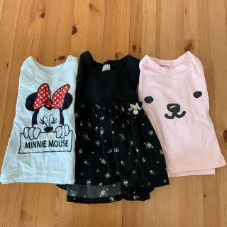 プティマイン(petit main)の【値下げ】キッズ　長袖トップス　100センチセット(Tシャツ/カットソー)