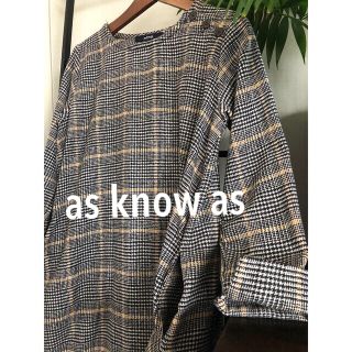 アズノウアズ(AS KNOW AS)の【美品】as know as ワンピース (ロングワンピース/マキシワンピース)