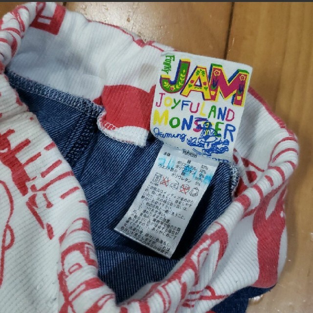 JAM(ジャム)のJAM 100㎝　柔らかデニムパンツ キッズ/ベビー/マタニティのキッズ服男の子用(90cm~)(パンツ/スパッツ)の商品写真