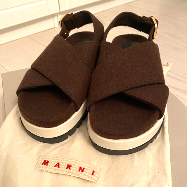 Marni - 【専用 最終売り切り値下げ！【完全新品】MARNI フェルト ...