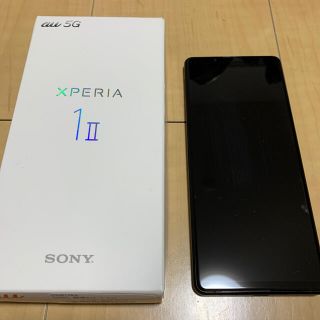 SONY - Xperia 1 ii (au版) Simフリー ブラックの通販 by t12k20's